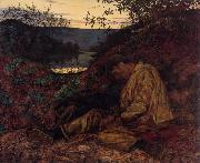 Henry Wallis The Stonebreaker oil painting artist